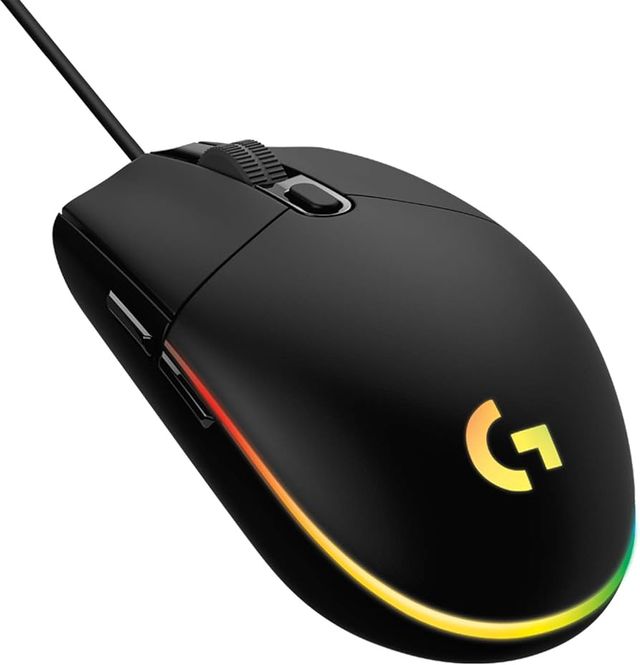 Logitech G203 LIGHTSYNC Gaming Mouse.