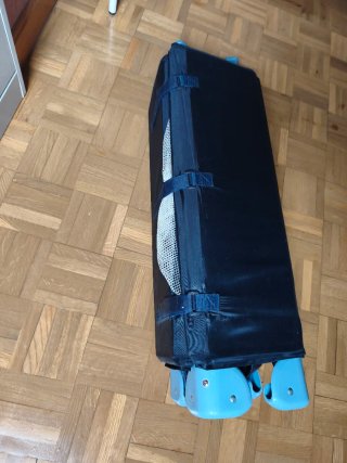 Cuna blanca de madera y REGALO cuna de viaje