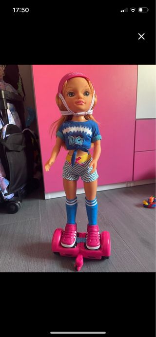 Pack Muñecas Nancy: Patines y Hoverboard