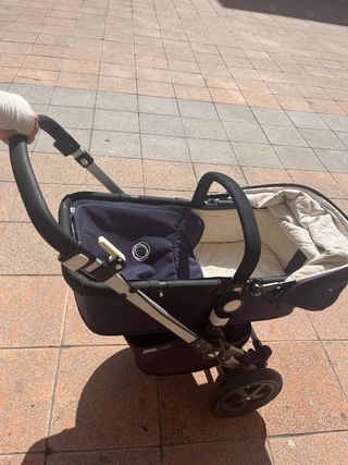 Bugaboo Camaleón 3 capazo y silla azul marino
