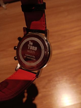 Reloj Toro - Verde y Rojo