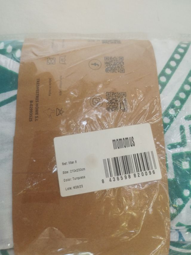 2 Mantas playa - Boho - turquesa