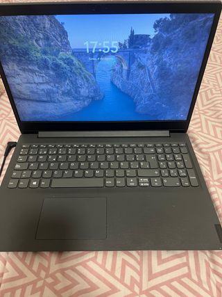Portátil Lenovo Gris Oscuro + funda y cargador