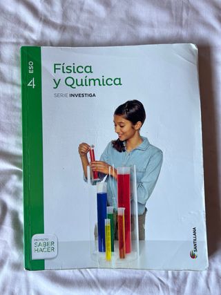 FISICA Y QUIMICA SERIE INVESTIGA 4 ESO SABER HACER