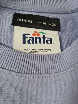 Sudadera Lefties morada talla M