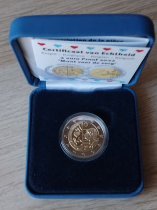  2€ 🇧🇪 BÉLGICA 2022  PROOF 