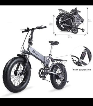 Bicicletta elettrica pieghevole