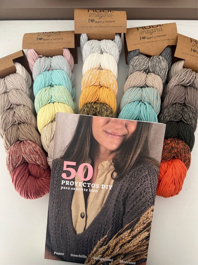 Pack ovillos Rubi imagina + libro