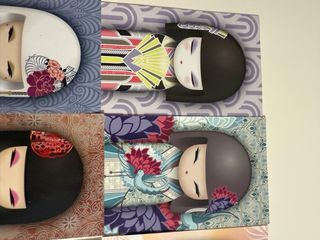 6 carte Kimmidoll: decorazioni giapponesi