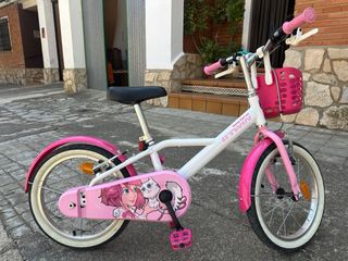 bicicleta de niña 5-6 años