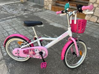 bicicleta de niña 5-6 años