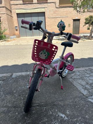 bicicleta de niña 5-6 años