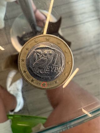 Moneda 1€ Grecia - Búho Ateniense