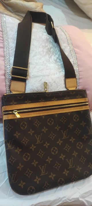 Louis Vuitton Bandolera Marrón