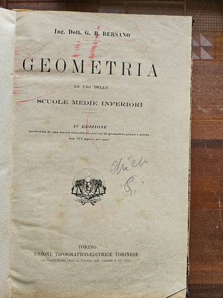 Libri antichi (inizio '900)