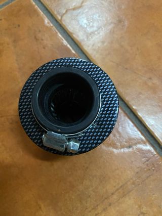 Filtro aire moto - carbono