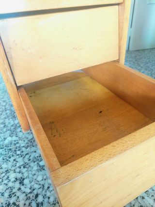 Escritorio vintage madera metal