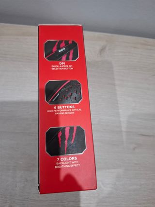 Ratón gaming XTRIKE ME - 7 colores.