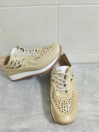 Sneakers Gronlars beige donna