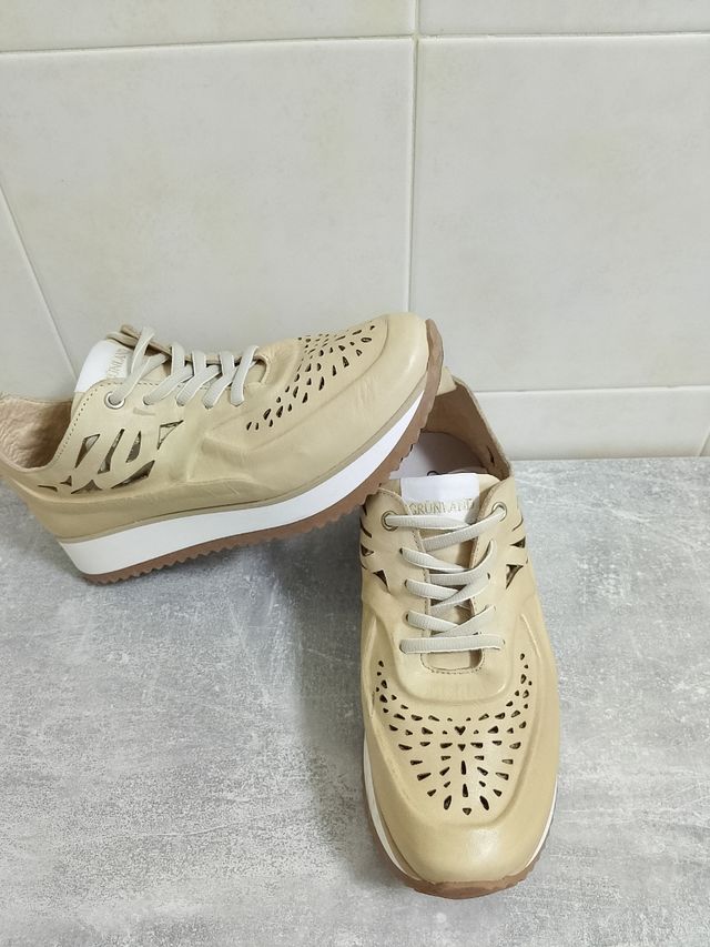 Sneakers Gronlars beige donna