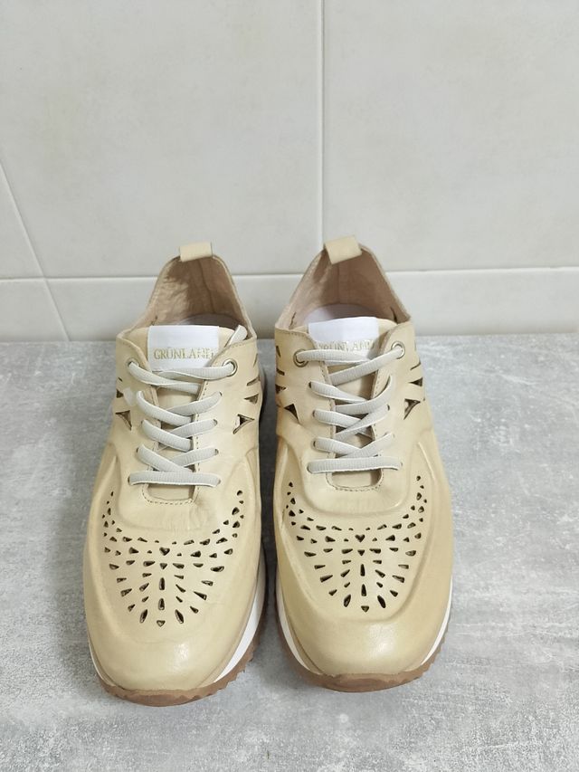Sneakers Gronlars beige donna