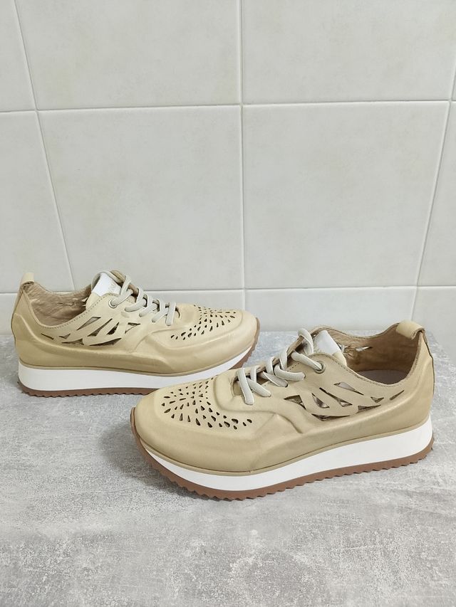 Sneakers Gronlars beige donna