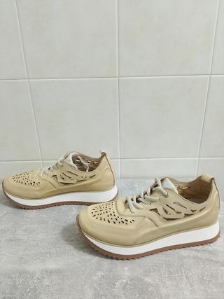 Sneakers Gronlars beige donna