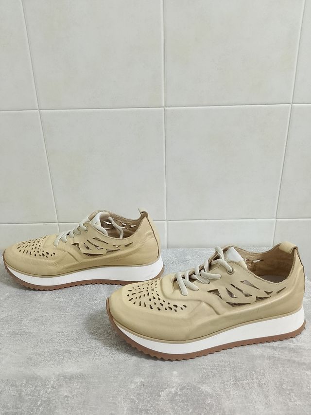 Sneakers Gronlars beige donna