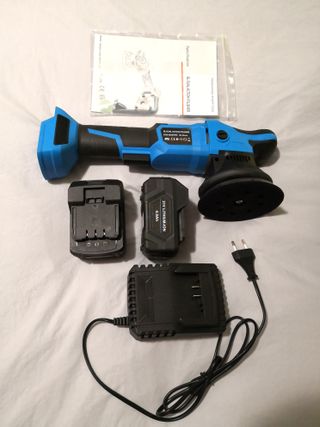 Pulidora inalambrica orbital de 15 mm de excentric