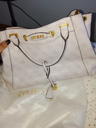 Bolso Guess blanco