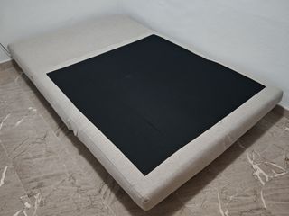 Sofá cama 2 plazas beige