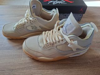 "Nike Air Jordan 4 Off-White"