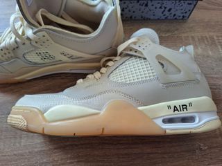 "Nike Air Jordan 4 Off-White"