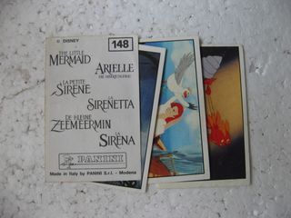 Cromos sueltos álbum La Sirenita Panini