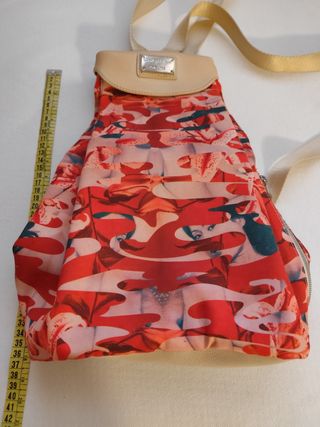 Bolso Geox: Mochila Tejido Piel