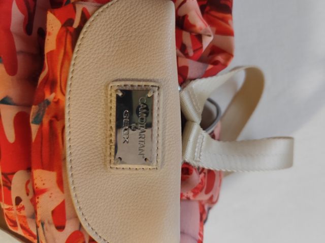 Bolso Geox: Mochila Tejido Piel