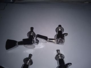 6 Clavijas Cromadas para Guitarra