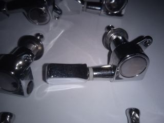 6 Clavijas Cromadas para Guitarra