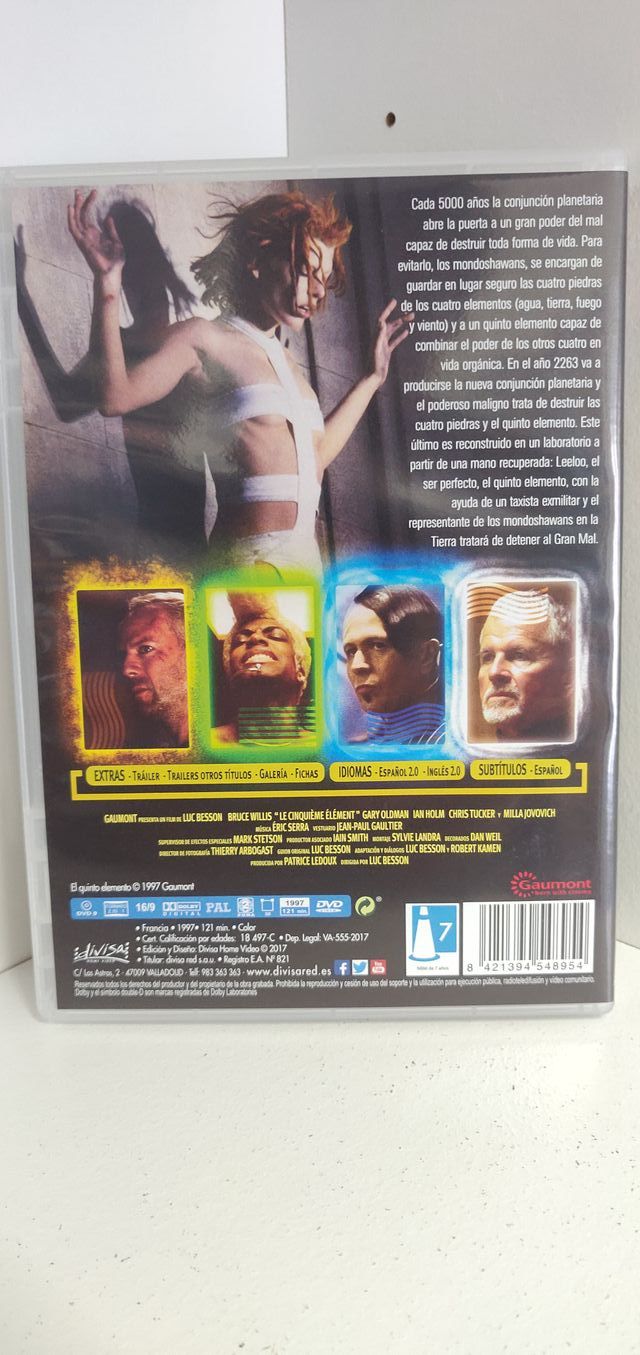 El Quinto Elemento DVD