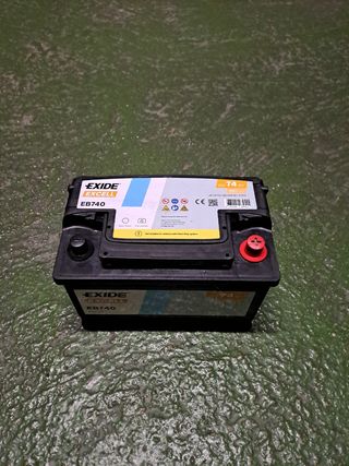 Batería Exide Excell EB740 - 74Ah