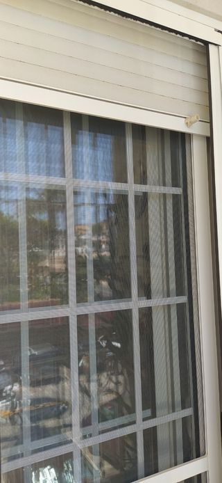 Puerta PVC blanca corredera