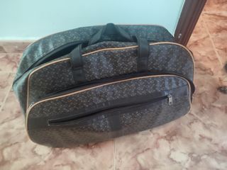 Maleta viaje 2 ruedas - Negra Marrón