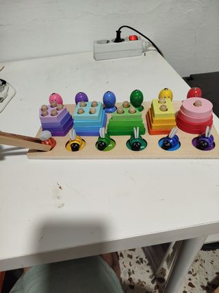 Clasificador formas, peces & abejas