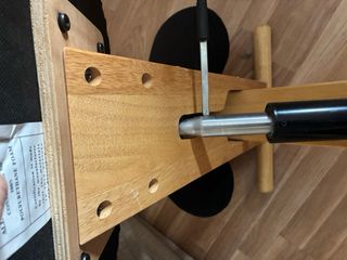 Silla ergonómica madera - Negra