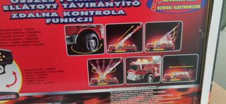 Camión Bomberos Control Remoto por cable .antiguo