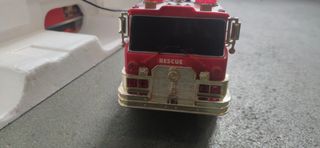 Camión Bomberos Control Remoto por cable .antiguo