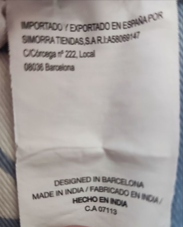 Camiseta blanca Simorra logo 