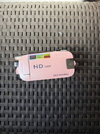 Cámara de video vintage digital estilo nueva
