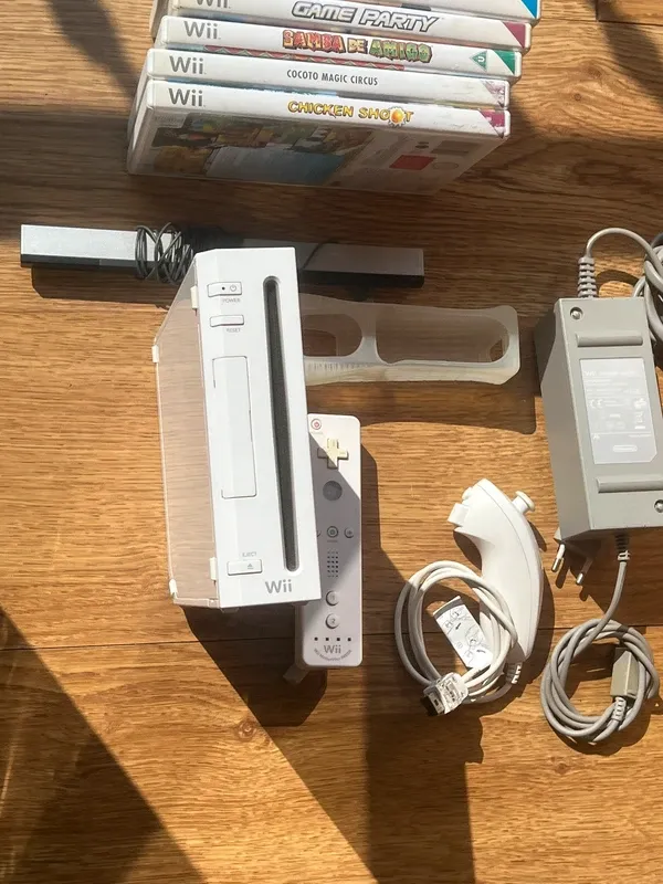 Nintendo Wii White - Pacchetto giochi