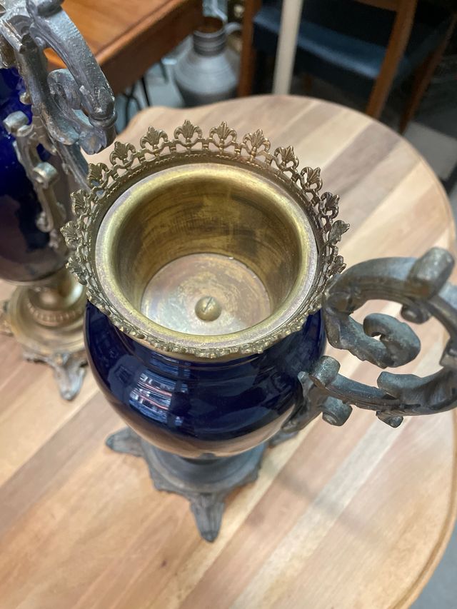 Porcellana francese blu cobalto